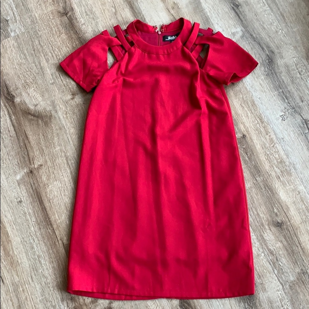Red dress